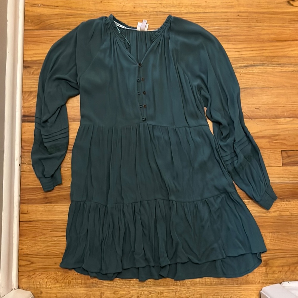 Knox Rose Green garden party dress